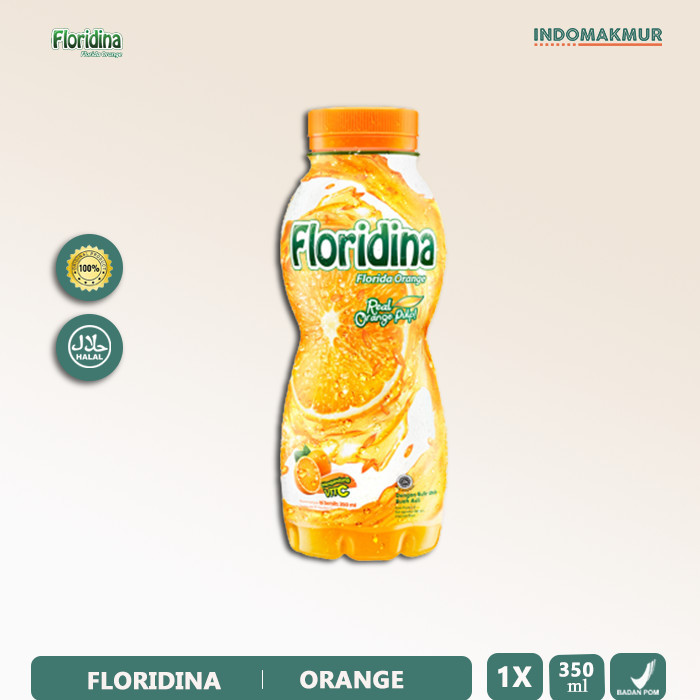 

Floridina Minuman Real Orange 350 ml