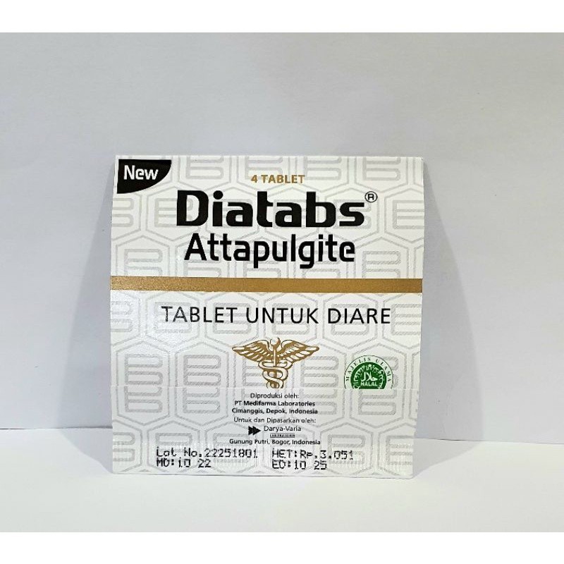 New Diatabs Per Lembar 4 Tablet / TM