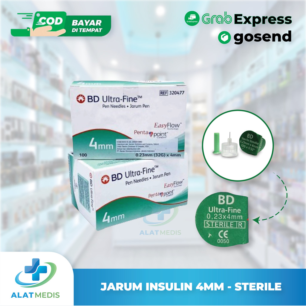 Jarum BD Ultra Fine / Jarum Insulin Hijau