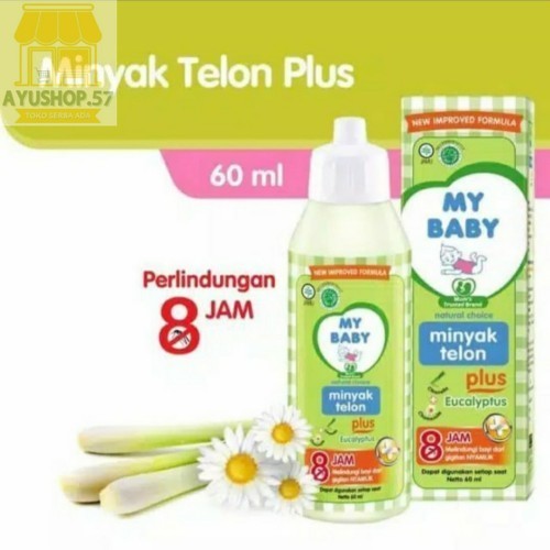 

My Baby Minyak Telon Plus [60 mL] - AYUSHOP57
