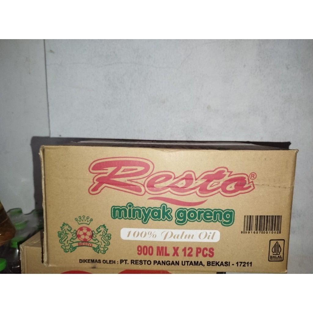 

Minyak Goreng Resto 900 mL DUS