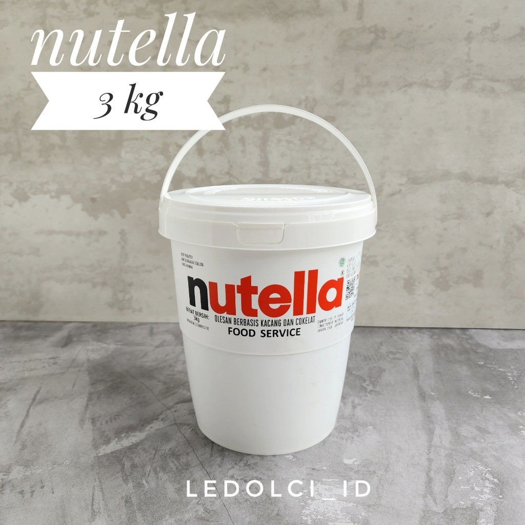 

NUTELLA 3 KG | SELAI NUTELLA 3 KG BESAR KEMASAN ASLI EMBER