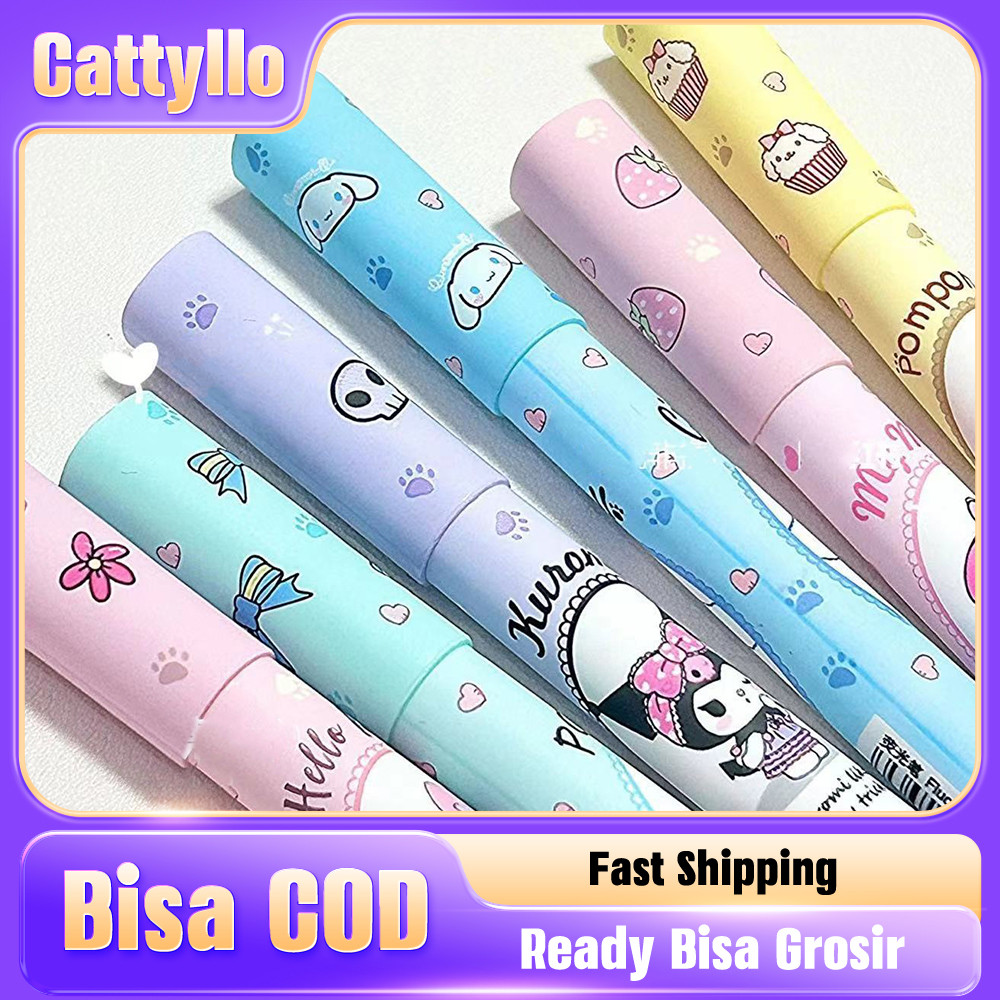 

Set 6 Stabilo Sanrio Highlighter Pen Cute Colorful Marker Stationery Functionality Stabilo Pastel Karakter