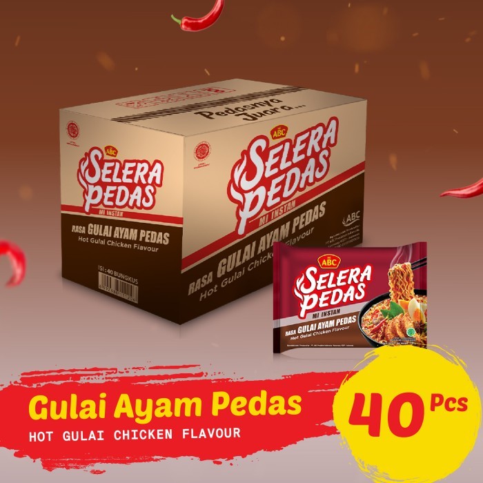 

Selera Pedas Gulai Ayam Pedas (1 Ctn)