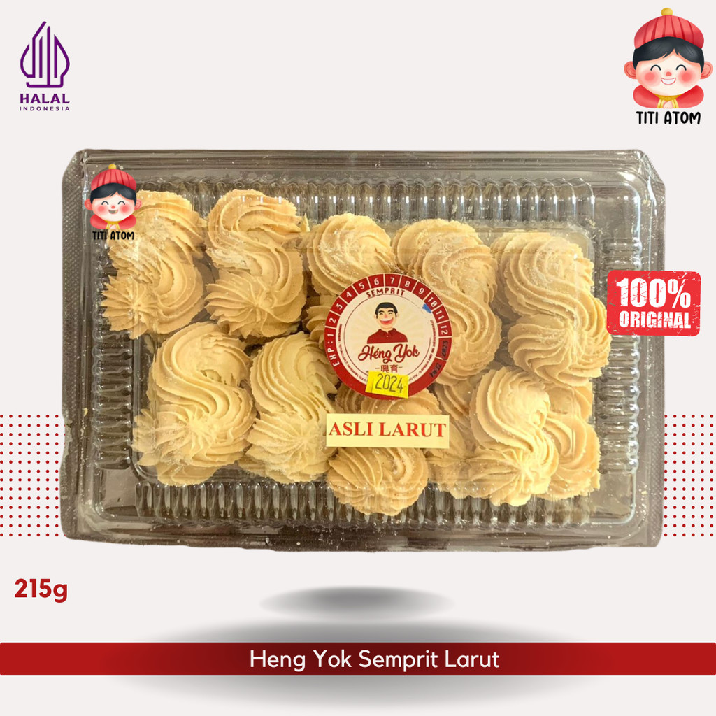 

Heng Yok Kue Kering Semprit Larut 215g