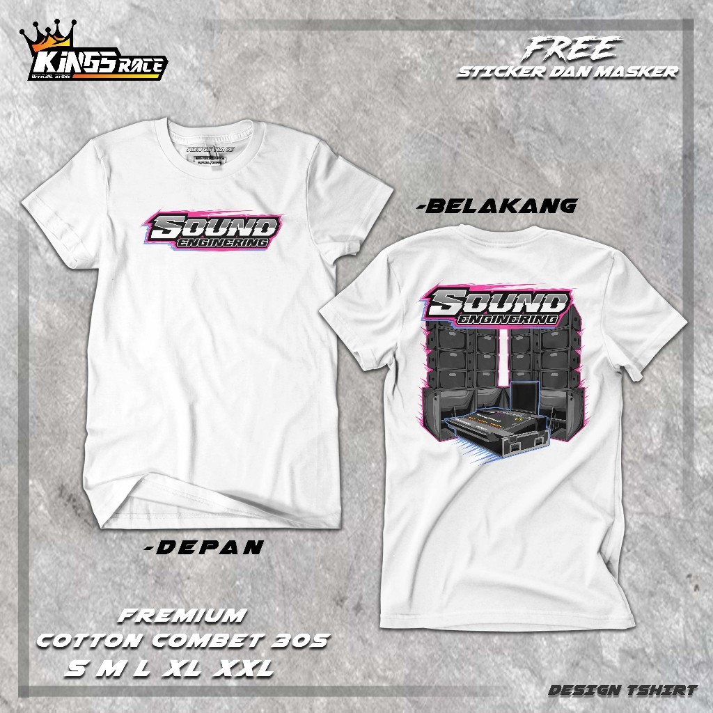 KAOS SOUND SYSTEM AUDIO ENGINERING - BAJU DISTRO OPERATOR SOUND KEREN