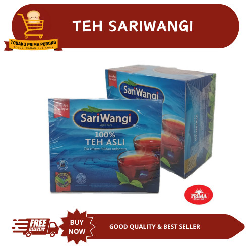 

TEH SARIWANGI ISI 50 KANTONG TEH - SARIWANGI 100% TEH ASLI