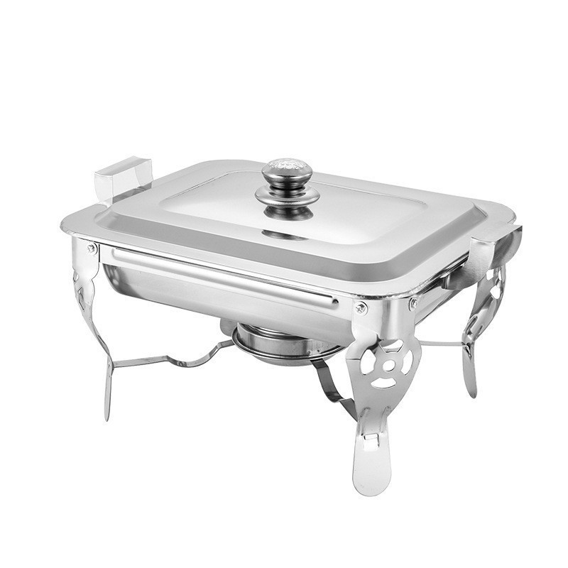 SMJ - Prasmanan Wadah Saji Stainless Fast Food Dish Kualitas Terbaik  Prasmanan Kotak Baking Tray Te