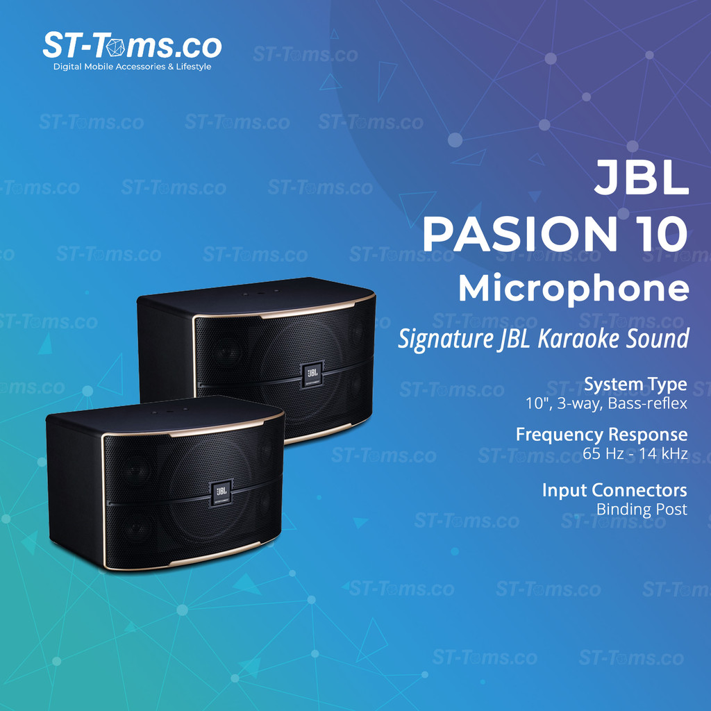 JBL Pasion 10  Pasion10 Passion 10 Speaker Karaoke Full-Range 10 Inch Pasive Speaker Entertaiment