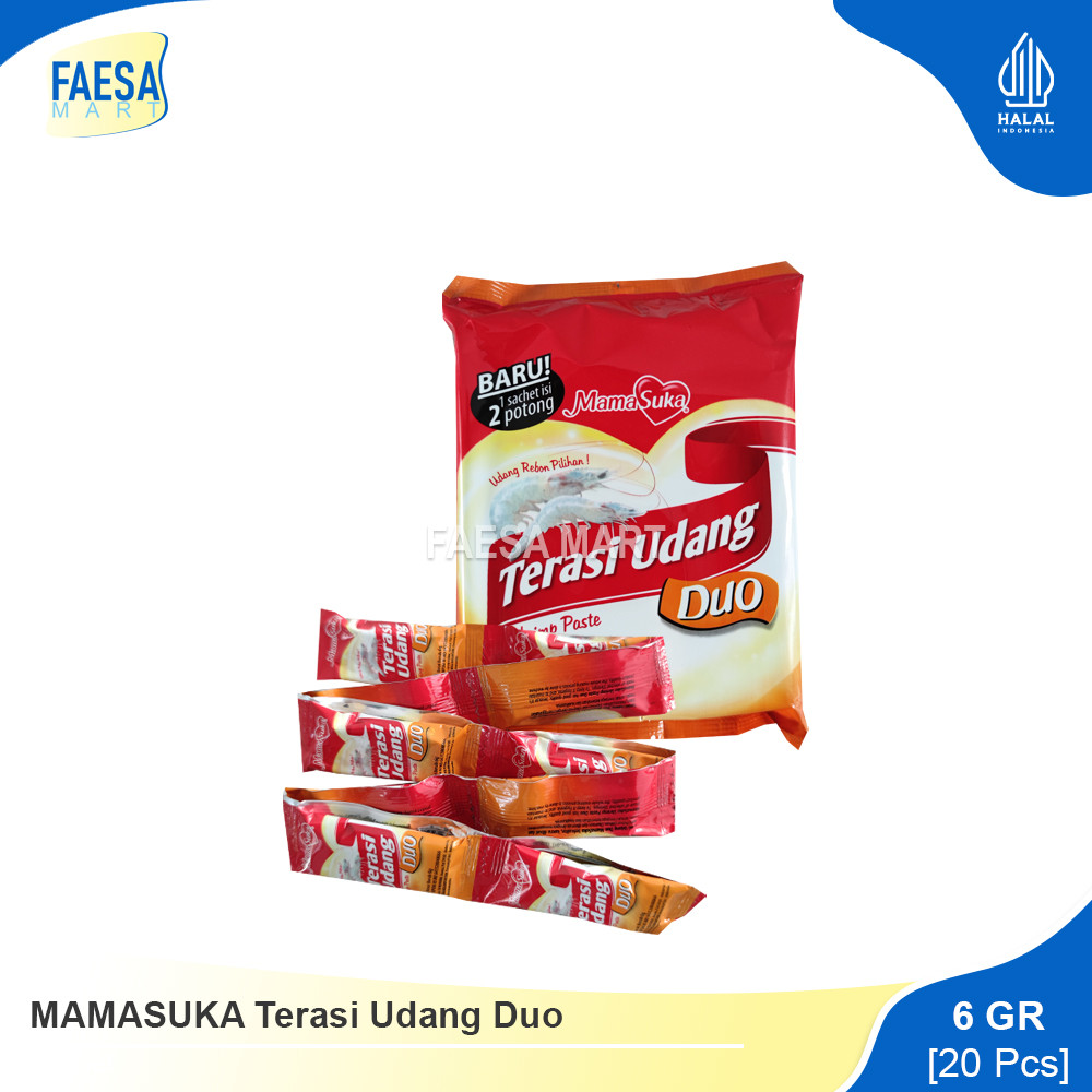 

MAMASUKA Terasi Duo Sachet (1 Pak)