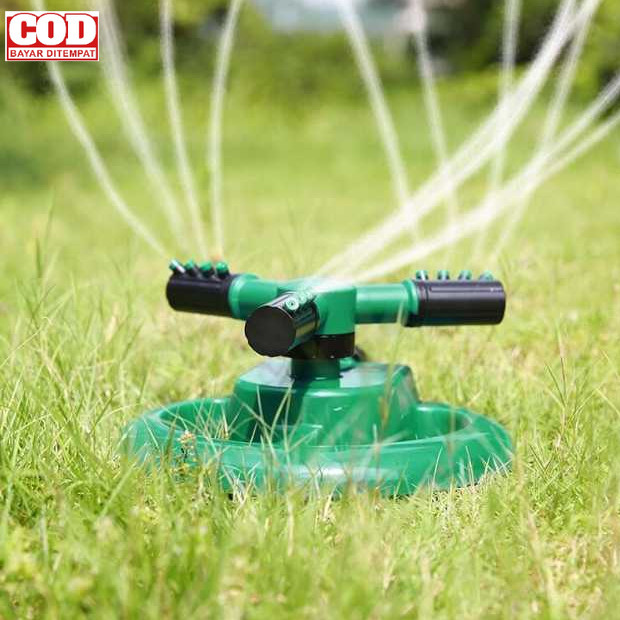 Besar Alat Penyiram Tanaman Splinker Air Penyiraman Tanaman Splinker Taman 3 Cabang Siram 360 Deraja
