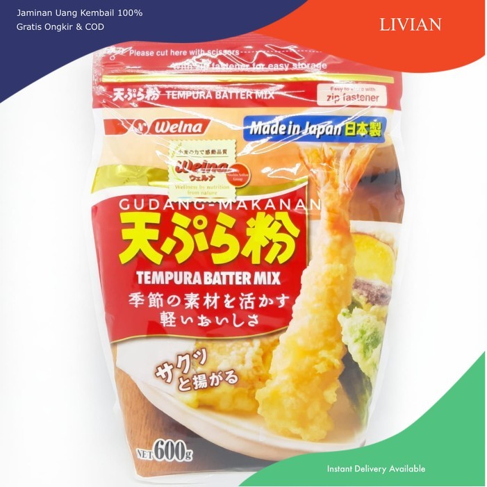 

lv Tepung Tempura / Nissin Tempurako 600gr