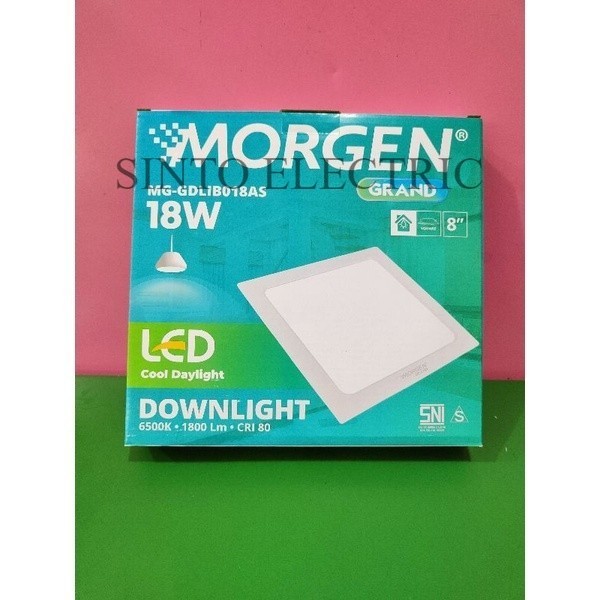 Downlight Kotak 18 W Morgen