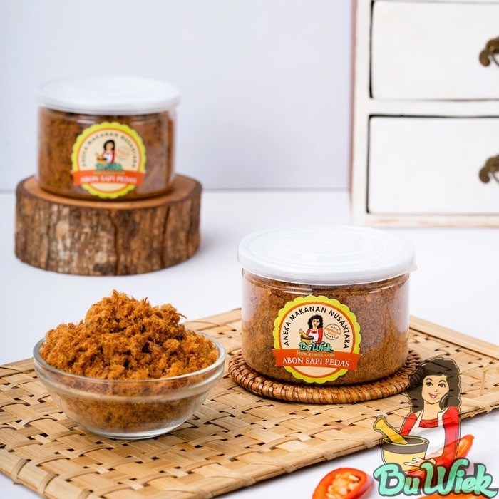 

Abon Sapi Pedas Spesial Bu Wiek