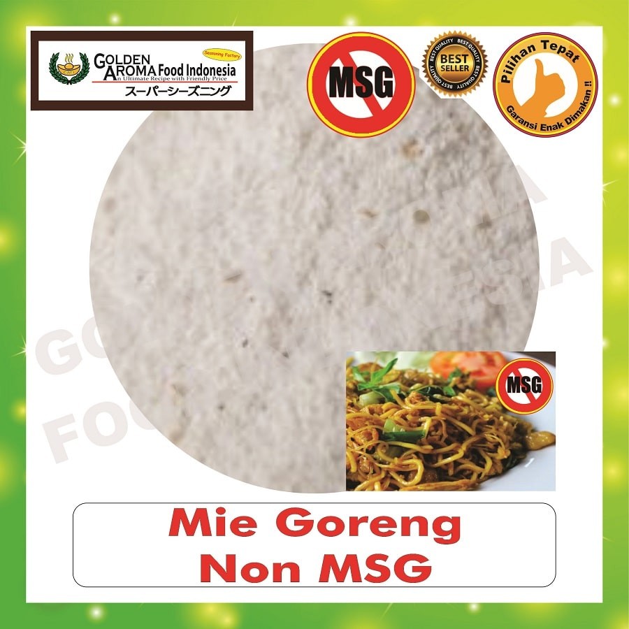 

Bubuk Tabur Rasa Mie Goreng Non MSG 500gr Bumbu Masak Serbaguna Murah Halal 1/2Kg Seasoning Powder