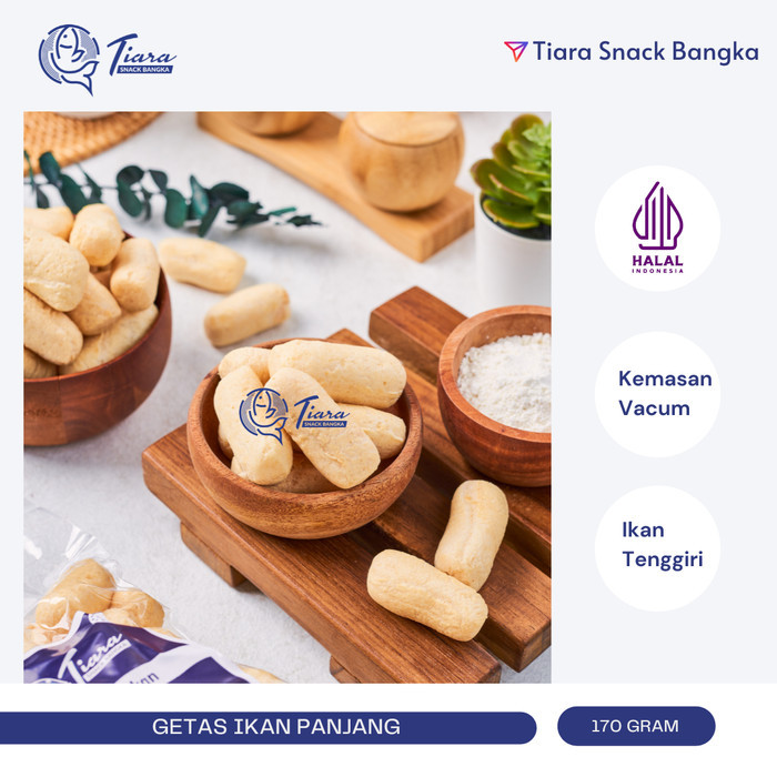 

BEST SELLER Krupuk Getas Ikan Tenggiri Asli Bangka by Tiara Snack Bangka