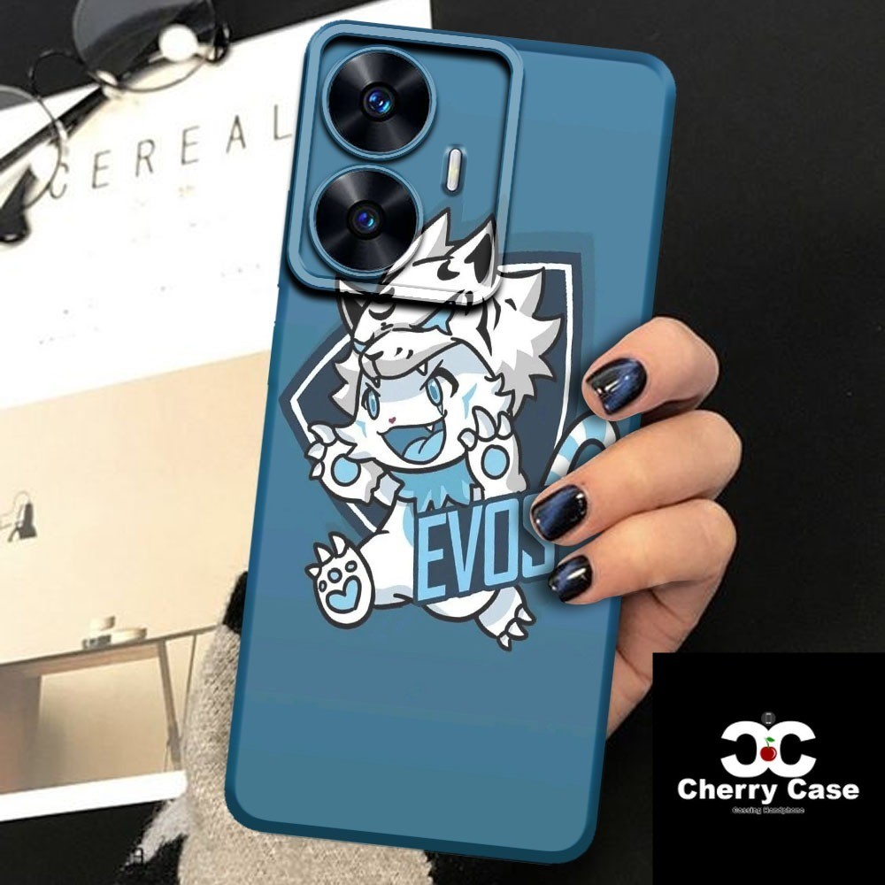 QW12 Casing Handphone Motif Evos - REALME C55 - Casing Hp Terbaru Casing Terkeren