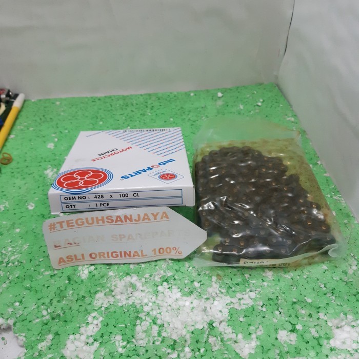 Rante Rantai Sepeda Motor 428-100 CL Asli Original INDOPARTS