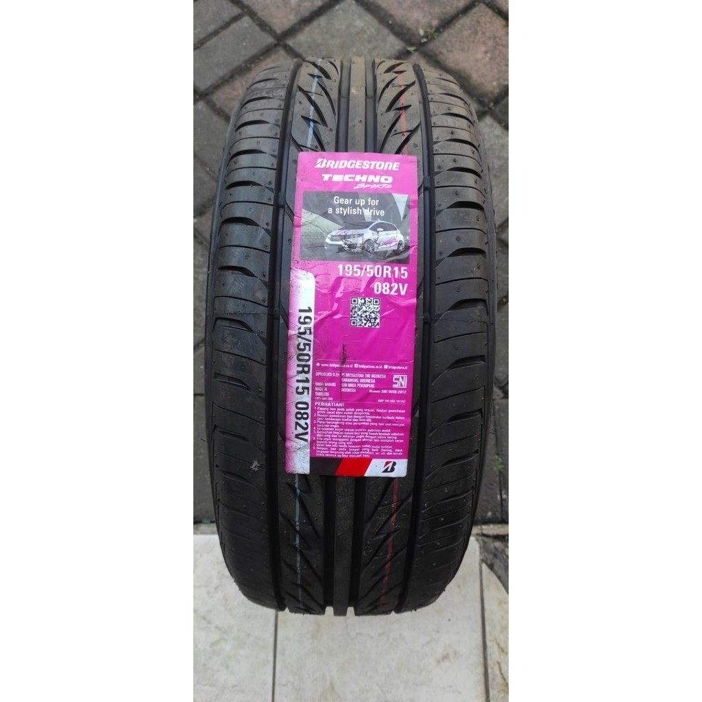 PROMO Bridgestone Techno Sport 195/50 R15 Ban Mobil - Swift Fiesta yaris