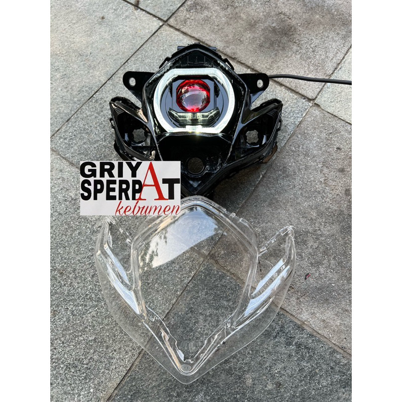 Lampu depan satria Fu barong biled billed MATRIX