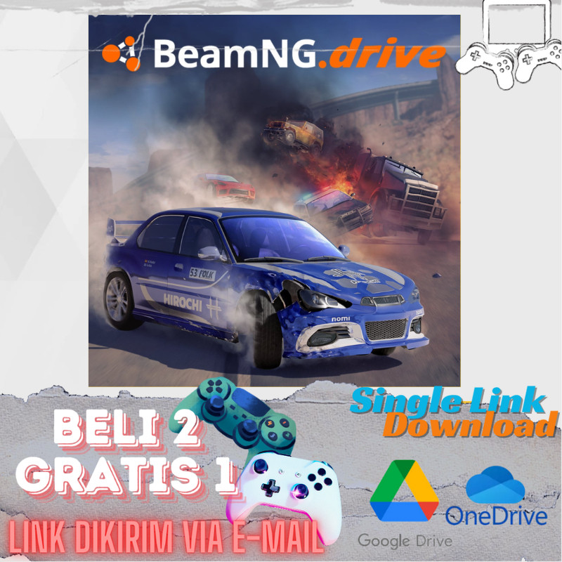 BEAMNG DRIVE Game PC dan Game Laptop - Download Single Link