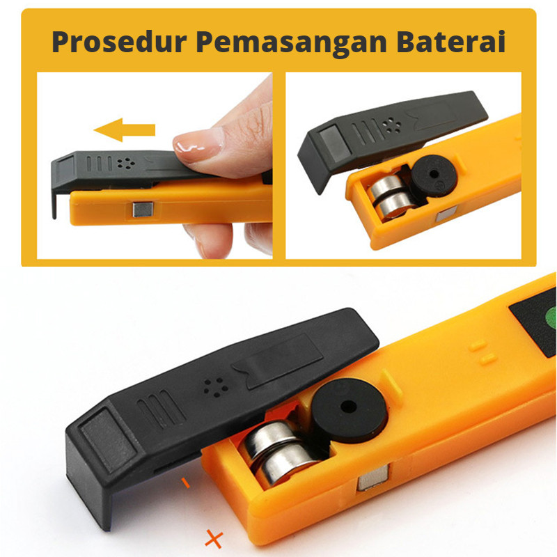 Tespen Listrik Cek Kabel Putus Pena Pendeteksi Tegangan Obeng Tespen Listrik Cek Otomatis Led