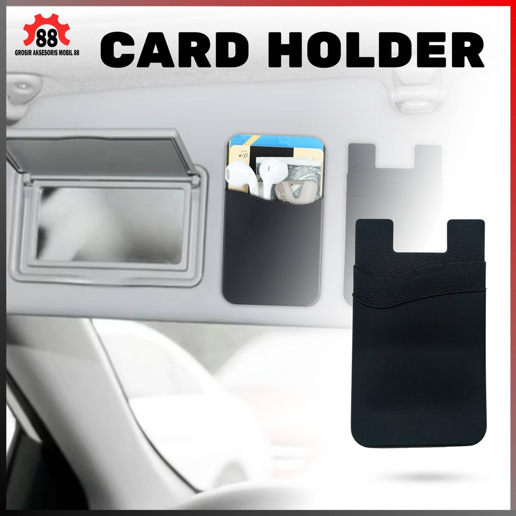 Tempat Kartu Etoll Emoney Kartu Parkir Mobil Tempat Kartu Mobil Card Holder Sunvisor Mobil Card Orga