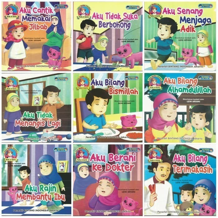 

Buku Cerita Anak Seri Balita Cerdas Bergambar Bilingual dan Full Colour / Buku Cerita Dongeng Anak
