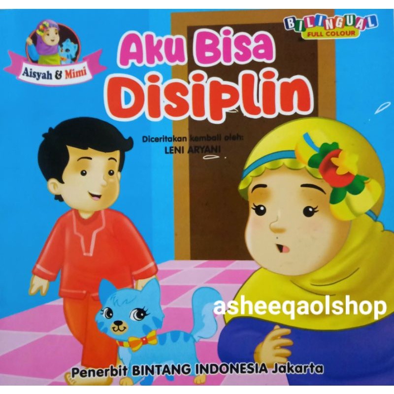 

Buku Aku Bisa Disiplin Cerita Dongeng Bilingual