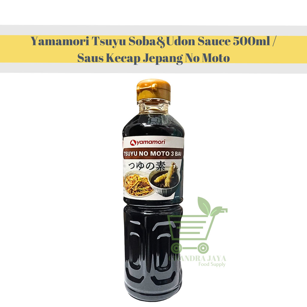 

Yamamori Tsuyu Soba&Udon Sauce 500ml / Saus Kecap Jepang No Moto