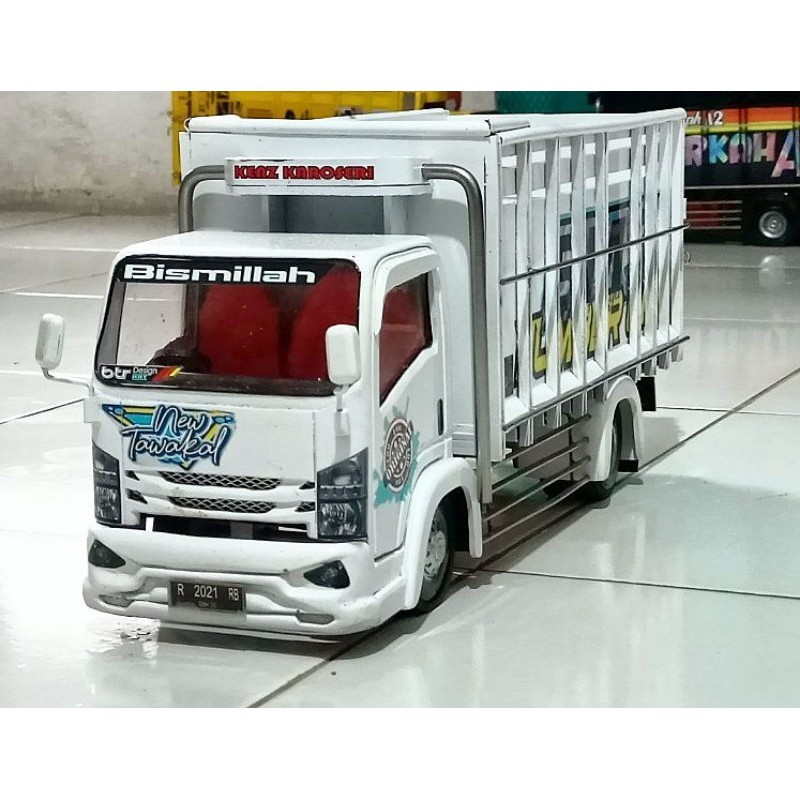 miniatur truk oleng kayu new tawakal 5