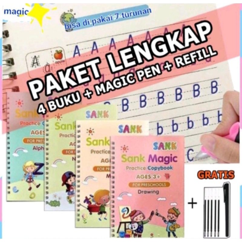 

Buku Sank Magic Book Magic 1 Set 4 Buku