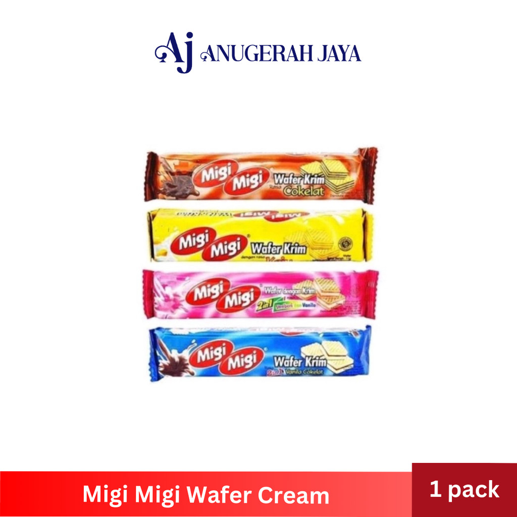 

Migi Migi wafer krim (isi 10 bks)