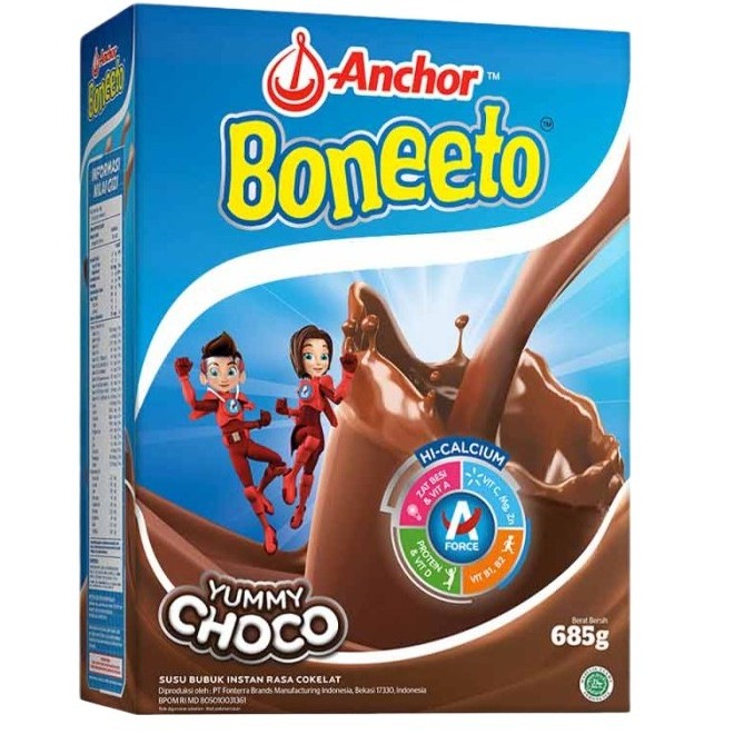 

Boneeto Susu Yummy Choco 685 Gram