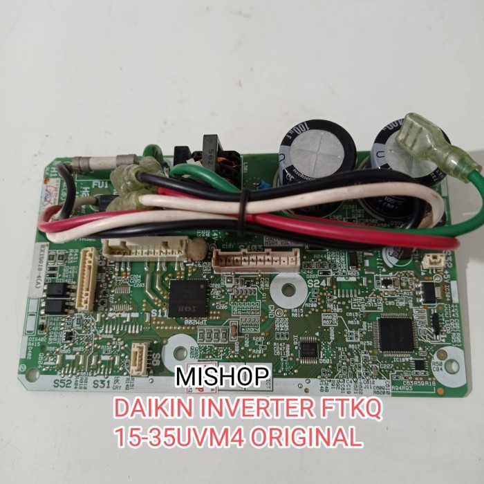 MODUL PCB Printed Circuit Board INDOOR AC DAIKIN INVERTER FTKQ 15-25UVM4 ORI Asli