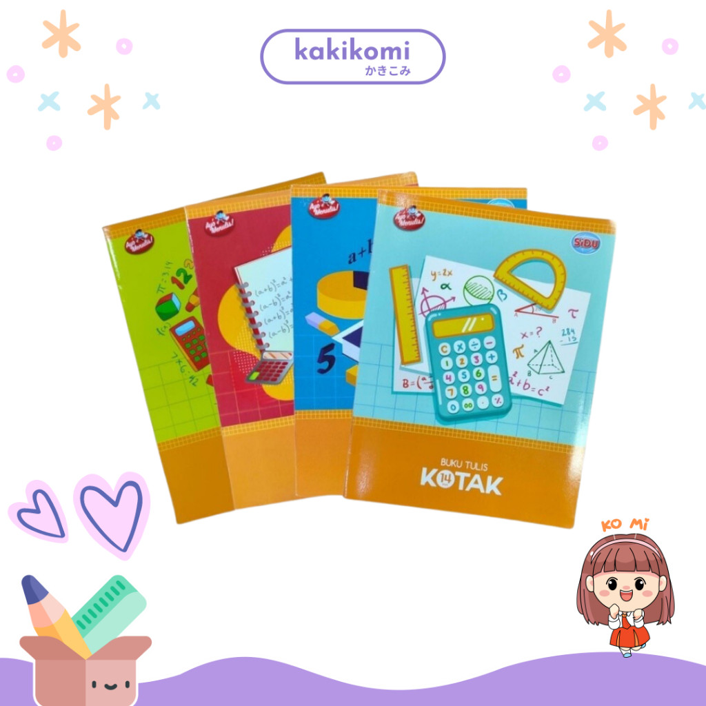 

Buku Kotak Besar TK Jepang Sidu Isi 38 Lembar Ecer Murah Buku Anak TK