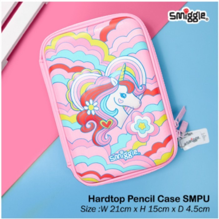 

Best[Promo] Smiggle pencil case/kotak pensil smiggle - Unicorn rainbow