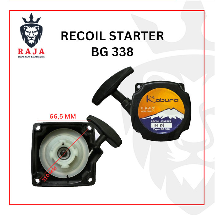 Recoil Starter BG 338 Tarikan Engkol Mesin Potong Rumput