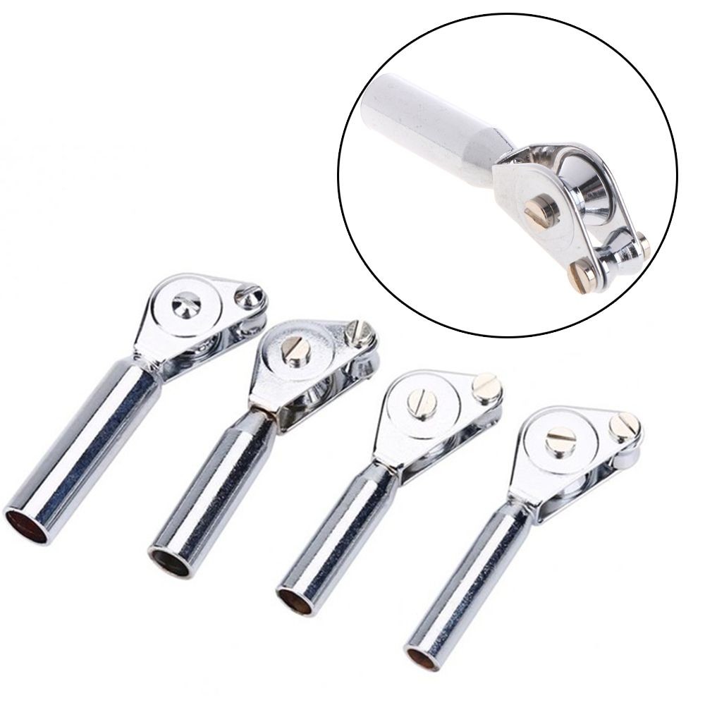 Stainless Steel Roller Rod Tip Top Ring Guide-Sea Boat Fishing Trolling Double Roll Line Replacement