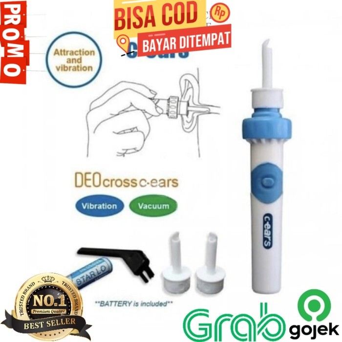 

Deo Cross / Alat Pembersih dan Vakum Telinga C Ears TA