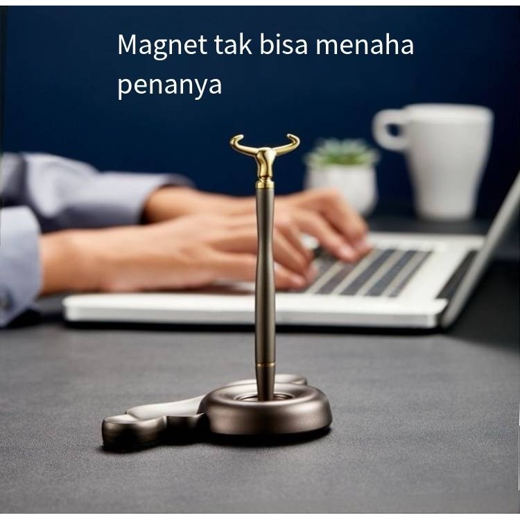 

Mengubah Sekitar Qiankun Suspensi Magnetik Pena Non-terbalik/Tanda Tangan Berdiri Sendiri Pena/Dekompresi Teknologi Hitam Pena Niutou/Hadiah Kantor Bisnis