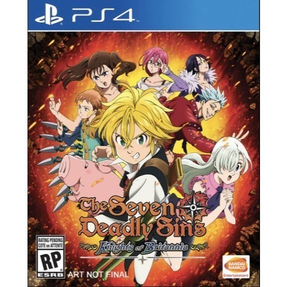 (FLASH SALE) 7 Deadly Sins Knight of Brittania Full Game (PS4 & PS5) Digital Download