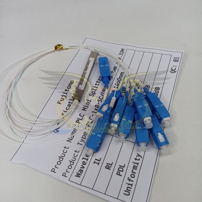 Splitter 1:8 SC UPC PLC Splitter 1:8 SC UPC