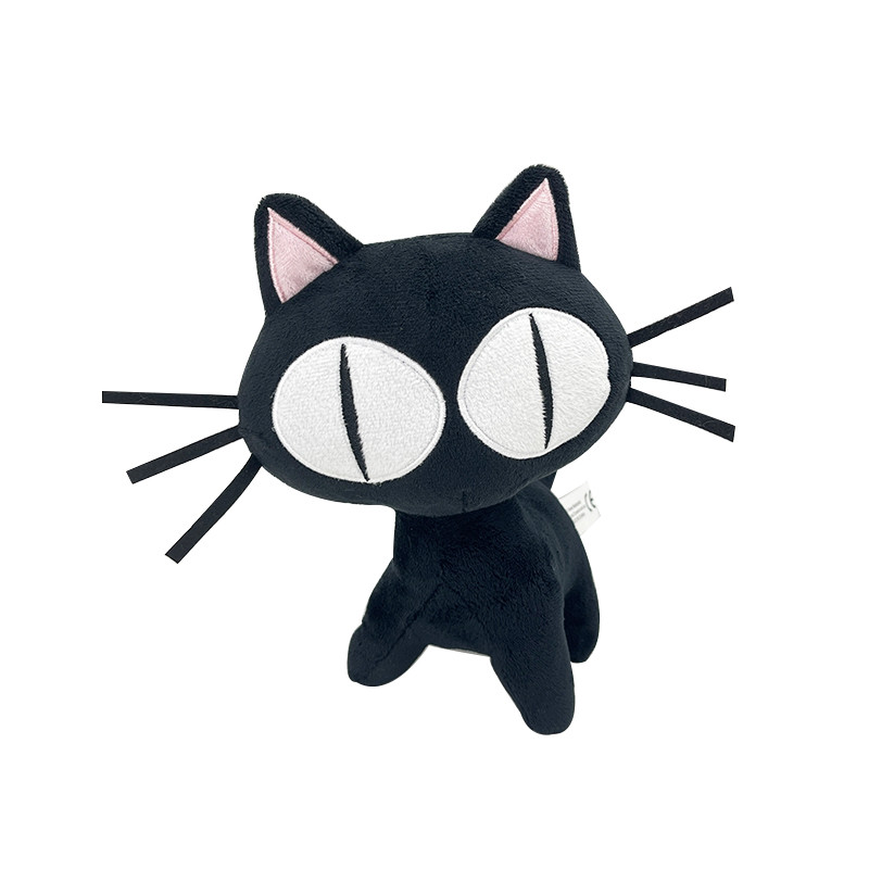 Trigun Maximum Plush Black Cat Anime Character Doll High Quality Gift