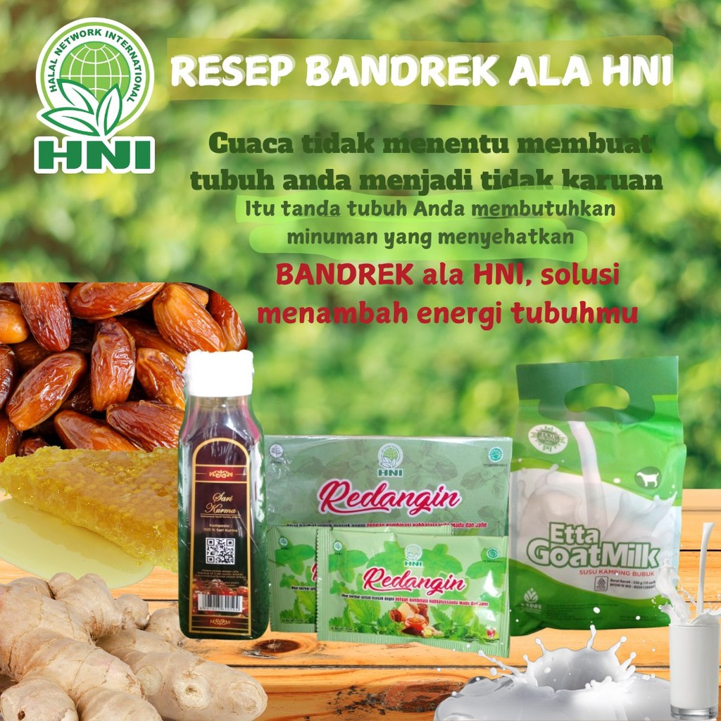 

BANDREK ALA HNI HPAI || cocok untuk stamina tubuh