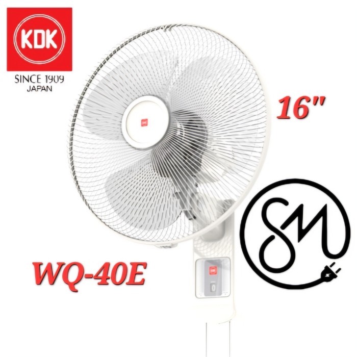 Kipas Angin KDK WQ-40E Wall fan WQ40E Wallfan dinding 16 inch