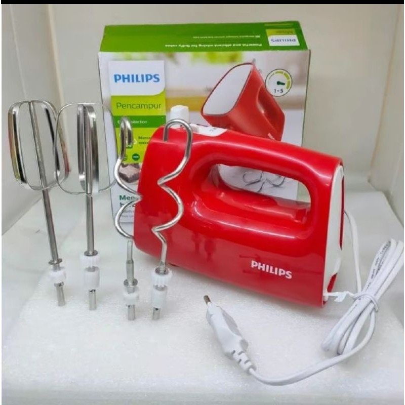 Hand Mixer Philips turbo original HR-1552