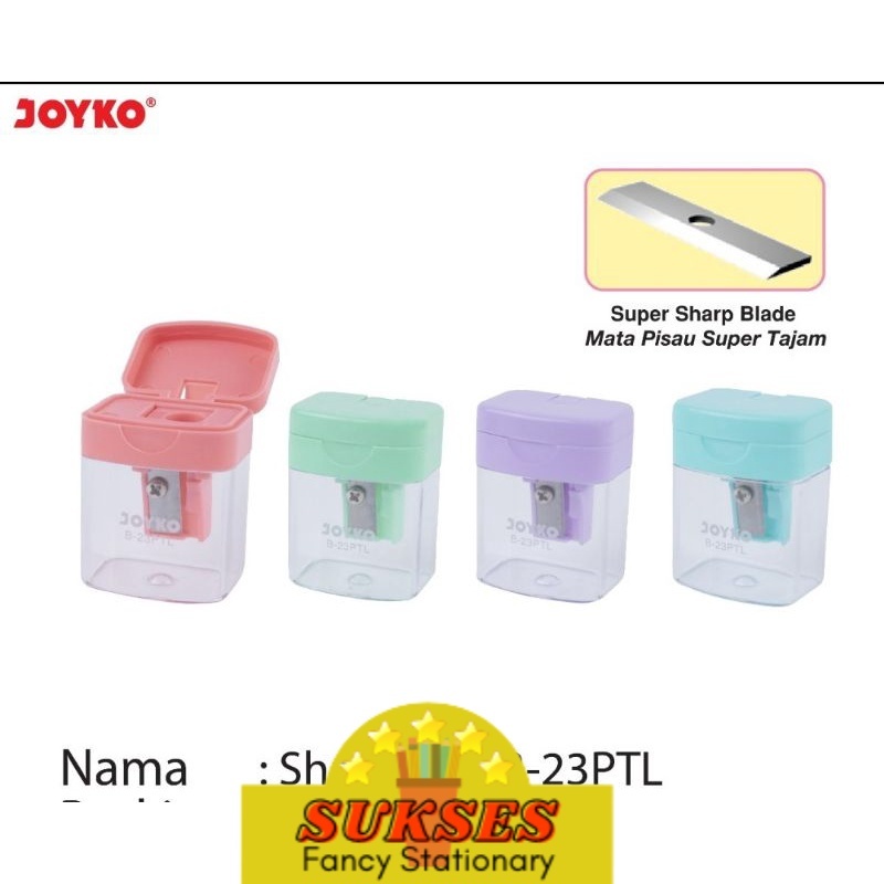 

Serutan Pensil sharpener Joyko B-23 PTL