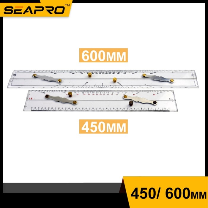 

Mistar Jajar Peta 450MM 600MM PARALLEL RULES - 450mm BNDG