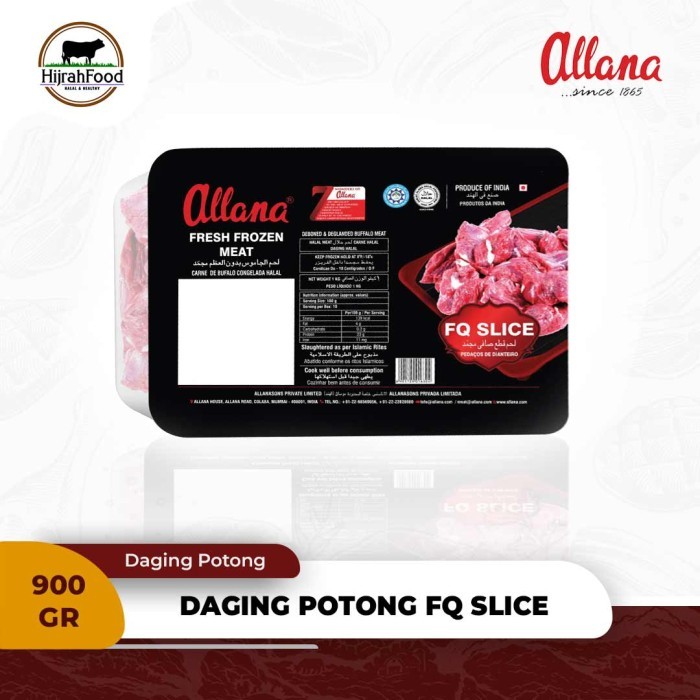 Allana FQ Slice Daging Potong Tray Daging Semur Sop Soto